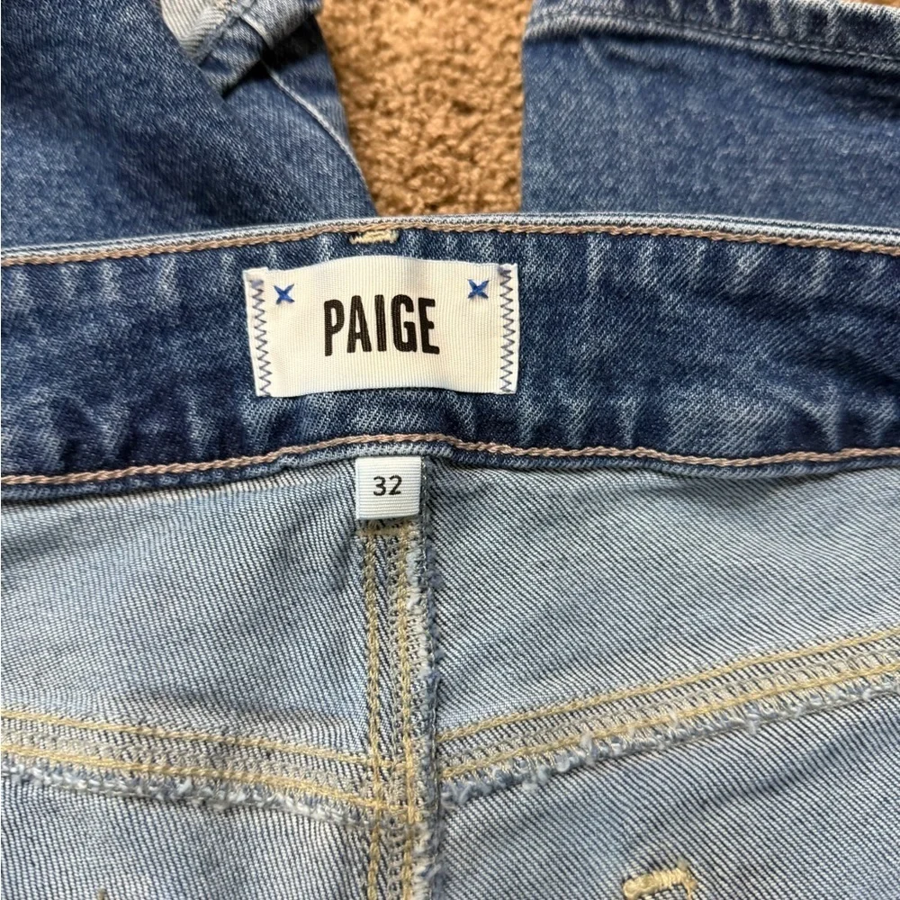 PAIGE Light Blue Denim Jeans - Sasha cut - Picture 4 of 4